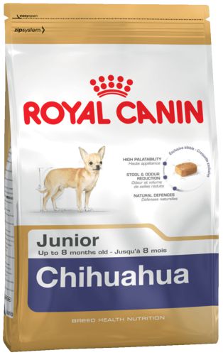 Корм Royal Canin Chihuahua JUNIO для щенков чихуахуа 2-8 месяцев