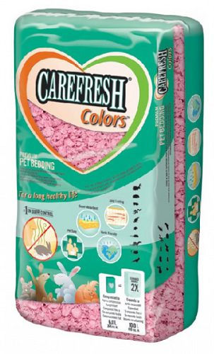 Наполнитель-подстилка CareFresh COLORS на бумажной основе для птиц и мелких животных, 10 л