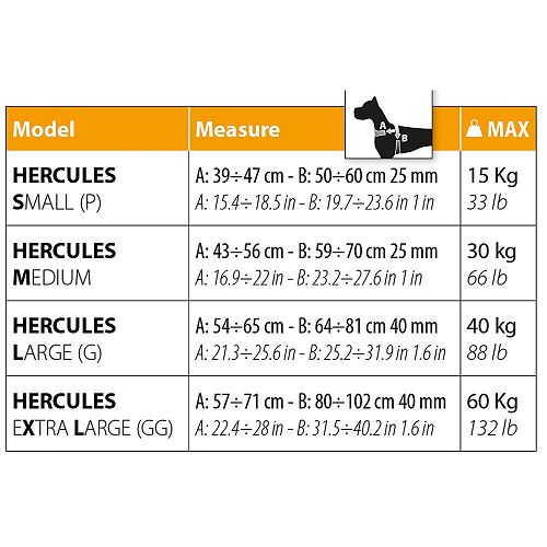 Шлейка Ferplast HERCULES SMALL для мелких собак, нейлон