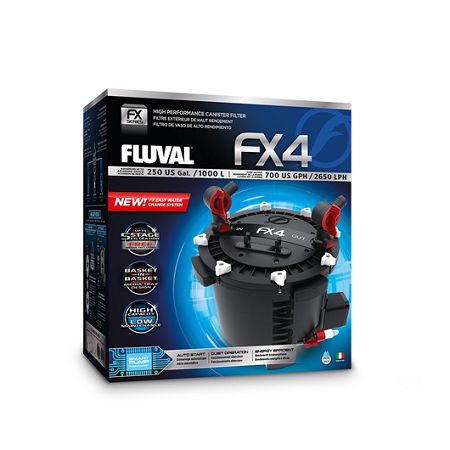 FLUVAL FX4 внешний аквариумный фильтр до 1000 л, 1700 л/ч