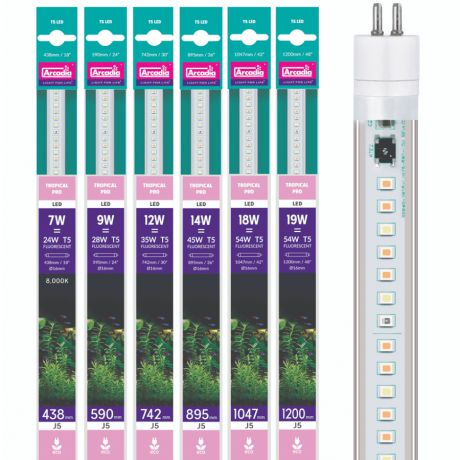 Светодиодная лампа Aquarium Systems T5 LED Original Tropical Pro 12 Вт, 74.2 см