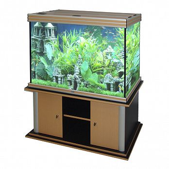 Аквариум AQUATLANTIS EVASION 101х50 бук, 398 л, 101х50х85 см от интернет-магазина STELLEX AQUA