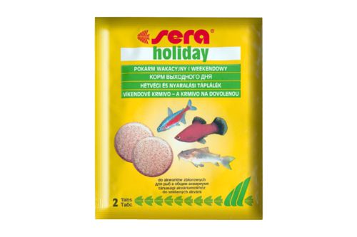 Корм выходного дня Sera HOLIDAY для рыб, 2 таб.
