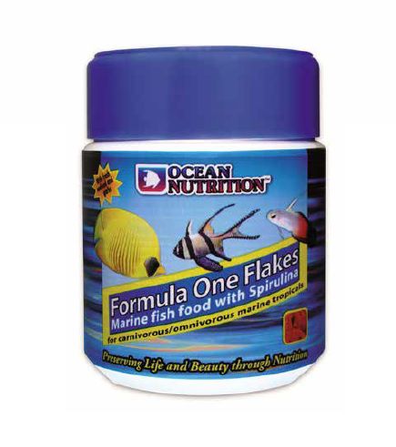 Корм Ocean Nutrition Formula 1 Flake для хищных морских рыб, хлопья 34 г