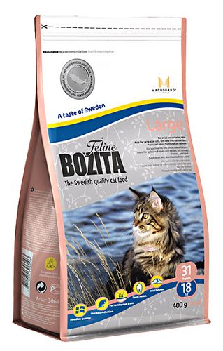 Корм BOZITA Feline Funktion Large 31/18 для кошек крупных пород