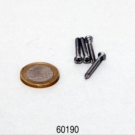 Винты JBL CP e40x/70x/90x/150x/190x Screws for pump head для головы внешнего фильтра, 4 шт.