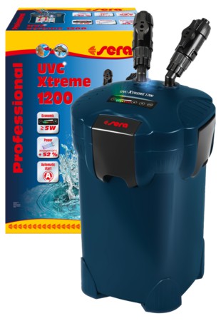 Внешний аквариумный фильтр Sera UVC-Xtreme 800 со встроенным УФ-стерилизатором, 840 л/ч