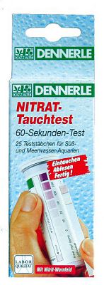 Тест Dennerle Nitrat Tauchtest на содержание нитратов, 25 шт.