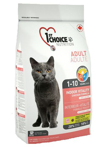 Корм 1ST CHOICE Vitality для домашних кошек, цыпленок