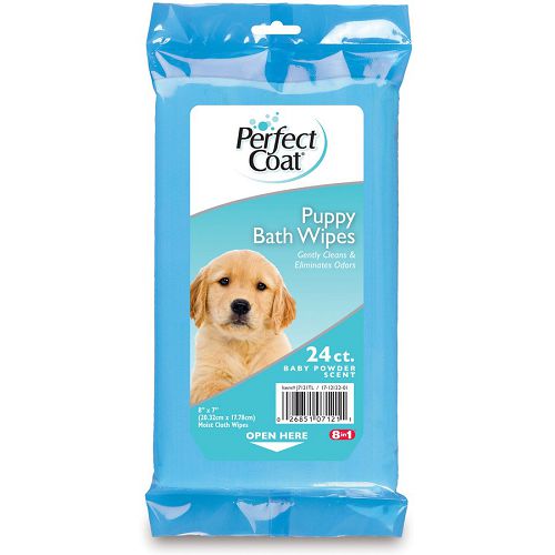 8in1 Bath Wipes - 24 Count Puppy Салфетки очищающие для щенков, 24 шт.