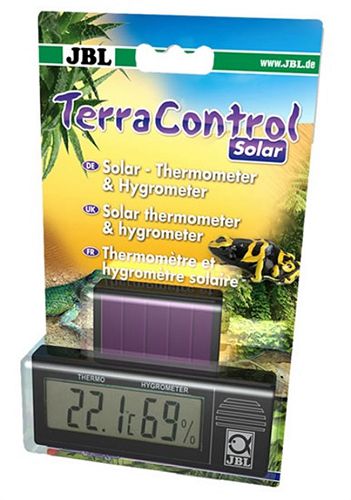 Термометр и гигрометр JBL TerraControl Solar с питанием от солнечной батареи