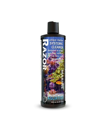 Средство Brightwell aquatics razor marine для очистки морских аквариумных систем, 250 мл