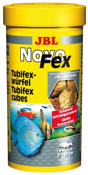Корм JBL NovoFex из трубочника для рыб и черепах, 250 мл от интернет-магазина STELLEX AQUA