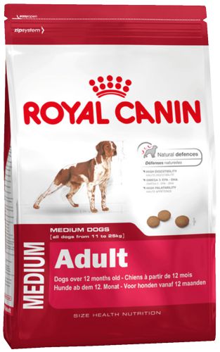Корм Royal Canin MEDIUM ADULT для взрослых собак средних пород