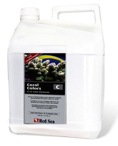 Red Sea Coral Colors C добавка железа/микроэлементов для кораллов, 5 л
