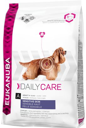 Корм Eukanuba DC Sensitive Skin для собак с чувствительной кожей, 12 кг