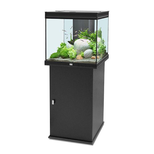 Аквариум AQUATLANTIS ELEGANCE PLUS 58 черный, 95 л, 58х38х55 см от интернет-магазина STELLEX AQUA