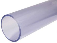 Труба без раструба, PVC-U (прозрачный), d32×3,2 PN20, цена за метр