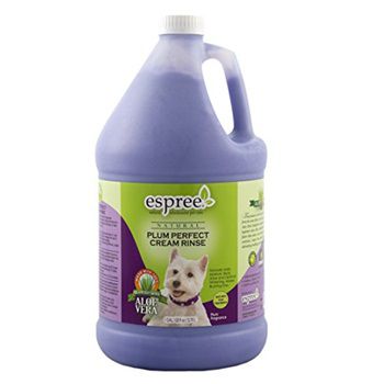 Бальзам-ополаскиватель Espree SR Plum Perfect Cream Rinse «Спелая слива» для собак и кошек со светлой шерстью, 3,79 л