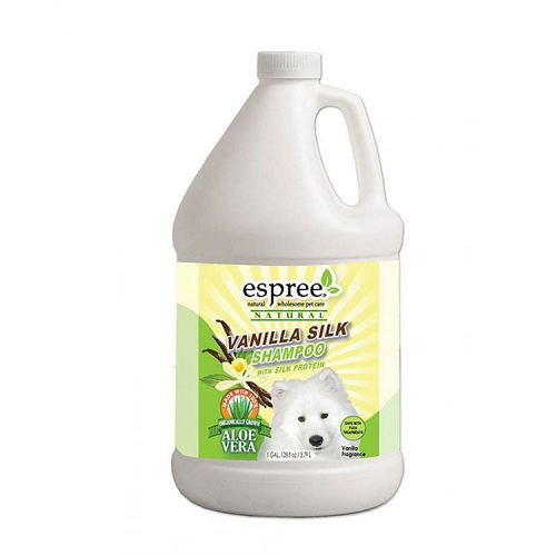 Шампунь Espree Vanilla Silk Shampoo "Ванильный шелк" для ухода за кожей шерстью собак и кошек