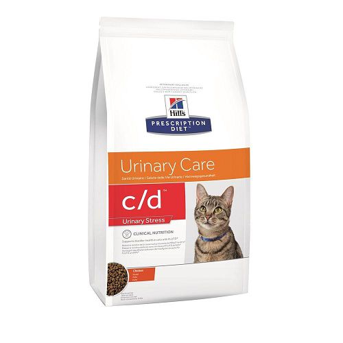 Диета Hill`s Prescription Diet С/D Urinary Stress для профилактики МКБ кошек