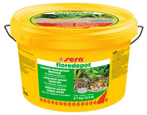Грунт Sera FLOREDEPOT для аквариумных растений, 4,7 кг