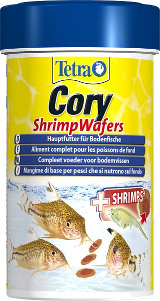 Tetra Cory Shrimp Wafers полноценный корм для плекостомусов и коридорасов,  пластинки 100 мл. Аквариумный интернет-магазин STELLEX AQUA