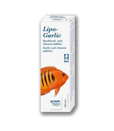 Добавка жирных кислот Tropic Marin Lipo Garlic для морского аквариума, 50 мл