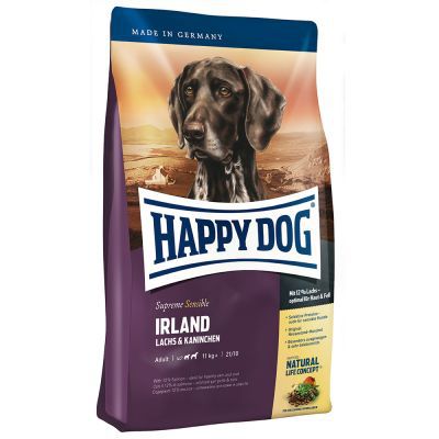 Корм HAPPY DOG SUPREME Irland Лосось и кролик для взрослых собак