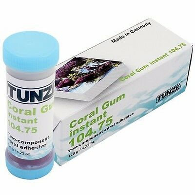 Двухкомпонентный клей Tunze Coral Gum для кораллов, 120 г