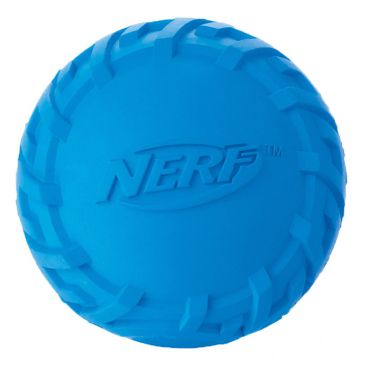 Мяч Nerf резиновый пищащий, серия "Шина"