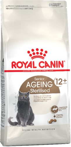 Корм Royal Canin AGEING STERILISED 12+ для стерилизованных кошек старше 12 лет