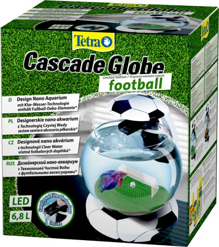 Аквариум Tetra Cascade Globe Football круглый, 6,8 л