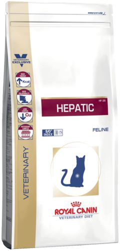 Диета Royal Canin VET HEPATIC HF26 для кошек при болезнях печени