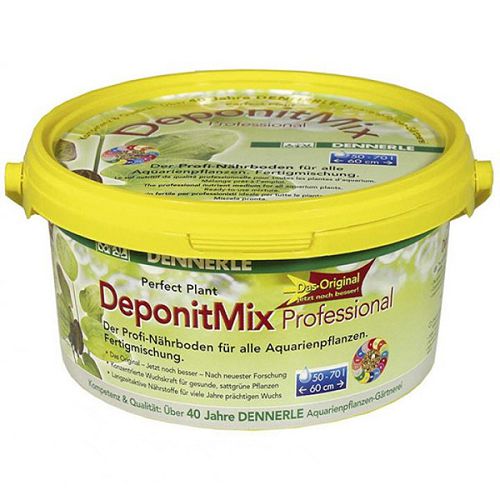 Грунтовая подкормка Dennerle DeponitMix Professional 60 для аквариумных растений, 2,4 кг