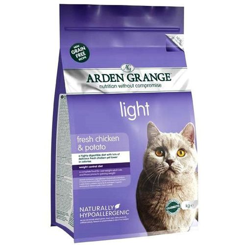Корм Arden Grange Adult Cat Light (GF) беззерновой диетический, для взрослых кошек