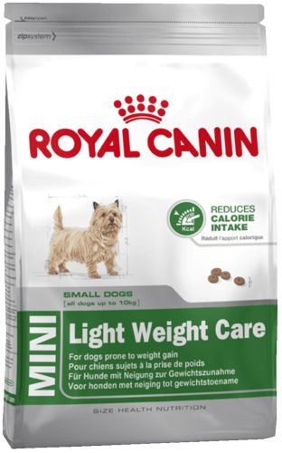 Корм Royal Canin MINI Light weight care для взрослых собак склонных к ожирению, 800 г