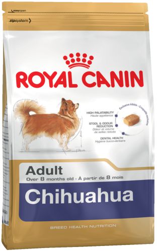 Корм Royal Canin Chihuahua Adultдля собак породы чихуахуа старше 8 месяцев