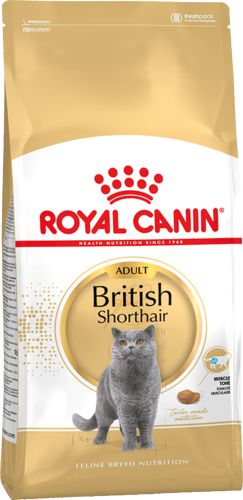 Корм Royal Canin British Shorthair для кошек британской короткошерстной породы старше 12 месяцев