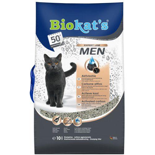 Наполнитель Biokat’s "Men" для туалета котов, 10 л