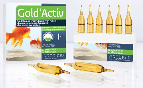 Prodibio Gold`Activ кондиционер водопроводной воды для золотых рыбок, 12 шт.