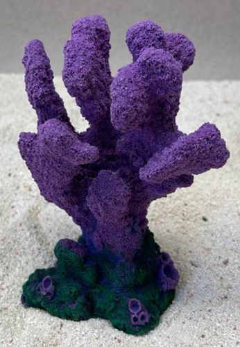 Цветной коралл фиолетовый Коралл, 10*6*14 см