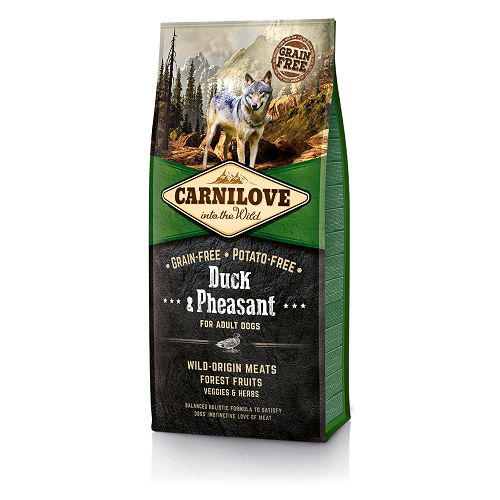 Корм Carnilove Duck&Pheasant for Adult для взрослых собак всех пород, утка и фазан Корм Carnilove Duck&Pheasant for Adult для взрослых собак всех пород, утка и фазан