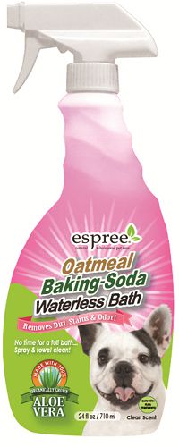 Средство Espree Oatmeal Baking Soda Waterless Bath для очищения шерсти собак, 710 мл