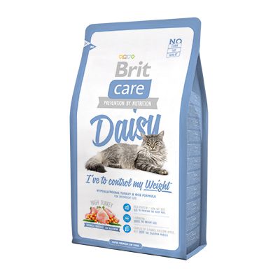 Корм Brit Care Cat Daisy для кошек, склонных к излишнему весу