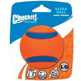 Теннисный мяч CHUCKIT! ULTRA BALL 1-PK LARGE Ультра для собак, резина, большой