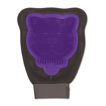 Варежка Petmate Cat 3in1 grooming glove для удаления выпавшей шерсти и ухода за кожей кошек