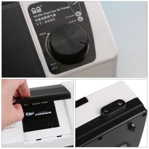 Компрессор SunSun YT-8000 AC/DC регулируемый, 8 Вт, 4 л/мин