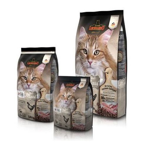 Корм LEONARDO Adult Maxi NEW беззерновой для кошек крупных пород