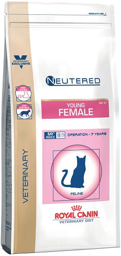 Диета Royal Canin VetCN YOUNG FEMALE SW37 для стерилизованных кошек с момента операции до 7 лет